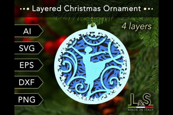 Ballerina Dancer Christmas Ornament: Laser Cutting and Ornaments Review