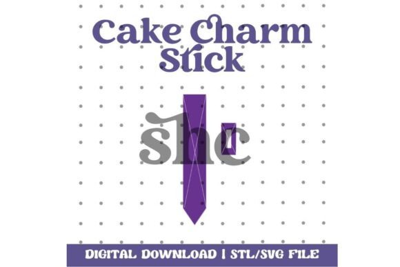Cake Charm Stick STL Review