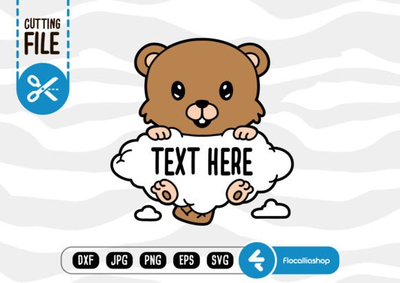 Forest Cloud Monogram SVG, Beaver SVG Graphics and Crafts Review