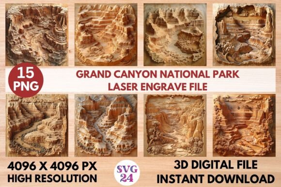 Grand Canyon National Park Laser Engrave Graphics Review